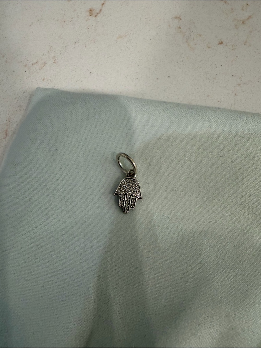 Pandora Silver Hamsa Hand Charm Pendant